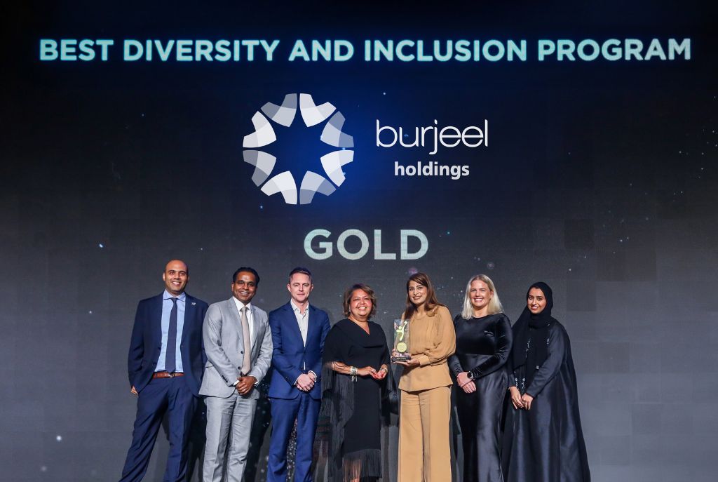 Burjeel Holdings Wins Gold at Employee Happiness Awards for Diversity & Inclusion